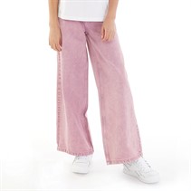 Only Girls Liva Wide Jeans Pastel Lavender