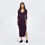 Only Damen Julie Life Maxikleid Italienisch Pflaume