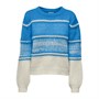 Only Dames Henrietta Tops Blauw