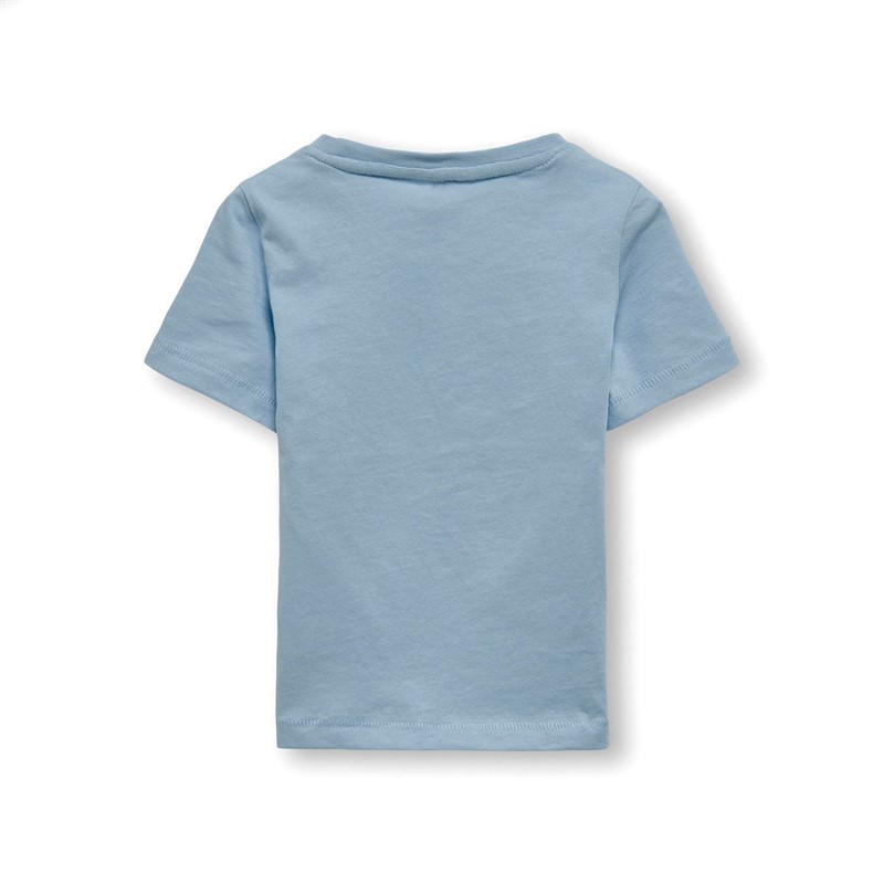 Only Meisjes Wendy Logo T-shirt Kasjmier Blauw