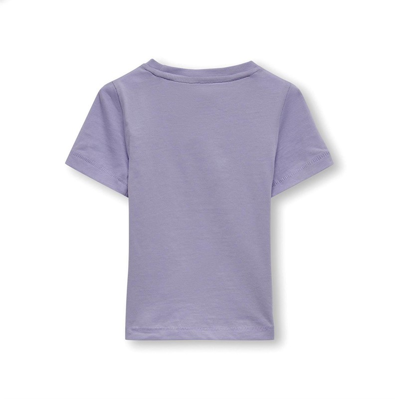 Only Piger Wendy Logo T-shirt Lilla Rose