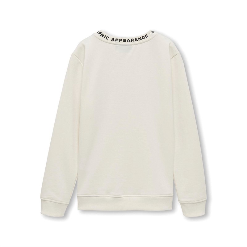 Only Drenge Lance Culture Sweatshirts beige