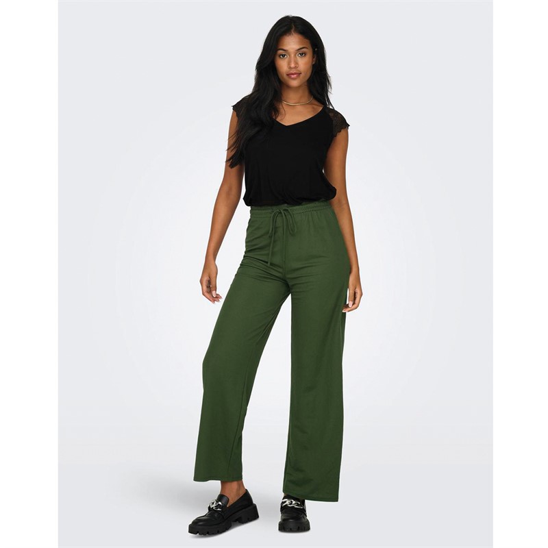 Only Damen Petra Mix T-Shirts Schwarz