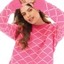 Only Damen Jullian Pullover Himbeerrose