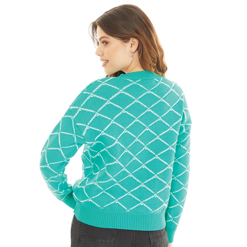 Only Pullover Jullian vert Foncé femme