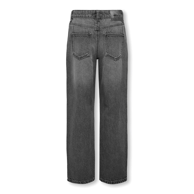 Only Jean Droit Robyn Fille Gris