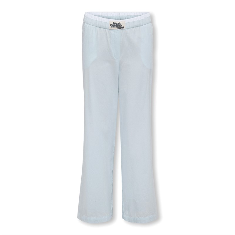 Only Meisjes Clara Label Casual broek Blauw