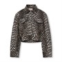 Only Piger Sandra-Lumi Printed Lette jakker Sort