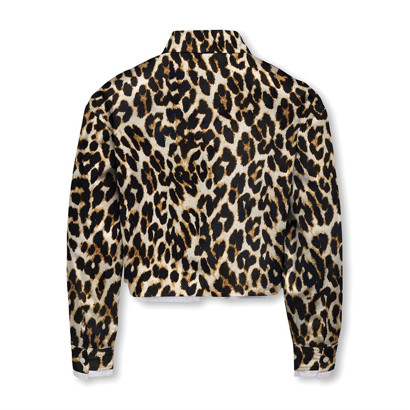 Only Meisjes Clara Short Label Blousen en overhemden Zwart