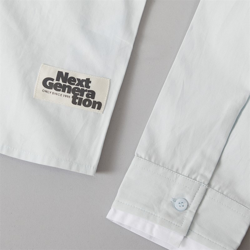 Only Meisjes Clara Short Label Blousen en overhemden Blauw