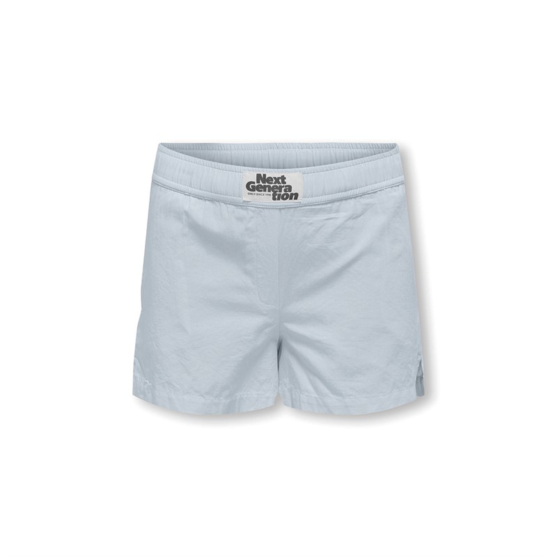 Only Meisjes Clara Label Shorts Blauw