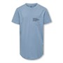 Only T-shirt Marinus Garçon Denim Délavé