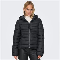 Only Womens Tahoe Reversible Puffer Jacket Black