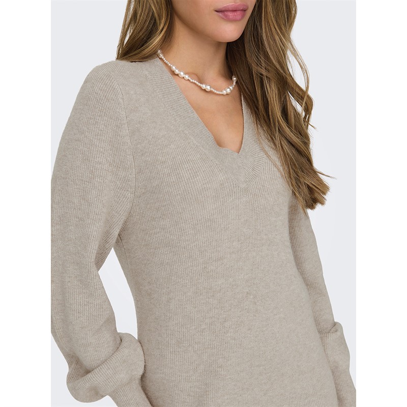 Robe été En Jean à Manches Cloches - Col En V - Légère Et Fluide - Taille Unique Ajustée