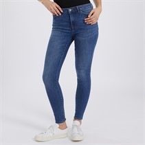 Only Jean skinny Femme Bleu moyen en denim rose