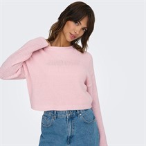 Only Damen Malavi Kurzpullover Potpourri