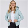 Only Damen Tahoe Pufferjacke Grau