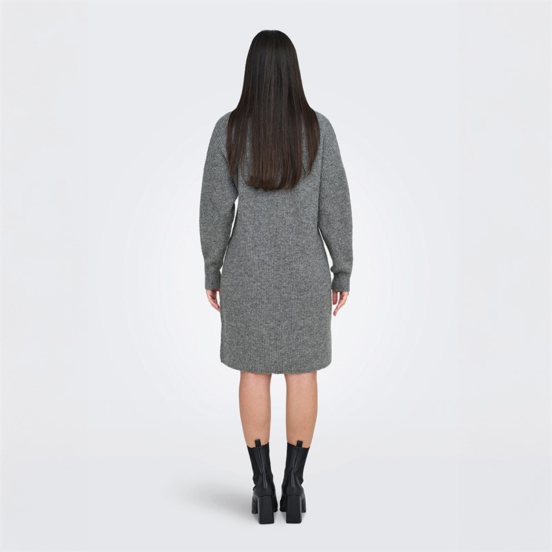 Only Robe Zippée Tokyo Femme Gris Foncé Mélange