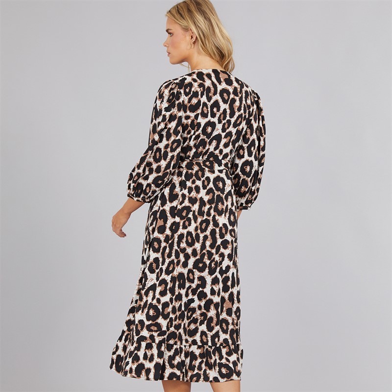 Only Robe Midi Portefeuille Olivia Femme - Cloud Dancer