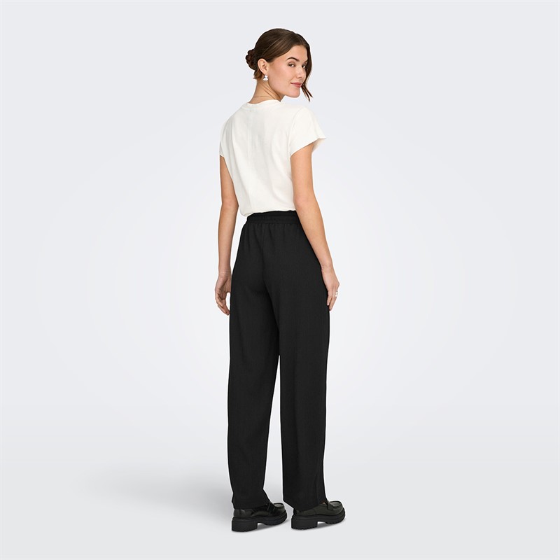 Only Pantalons larges Femme Noir