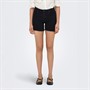 Only Damen Denim Shorts Schwarz