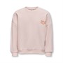 Only Piger Anni Oversized Sweatshirt Mauve Chalk