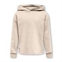 Only Meisjes Favoriete Hoodie Whitecap Gray