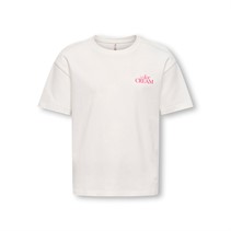 Only Piger Helen T-shirt Cloud Dancer