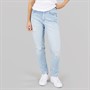Only Womens Veneda Mom Jeans Light Blue Denim