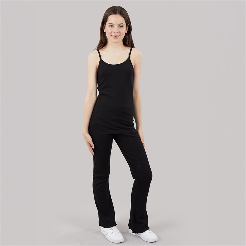Only Girls Ava Vest Top Black