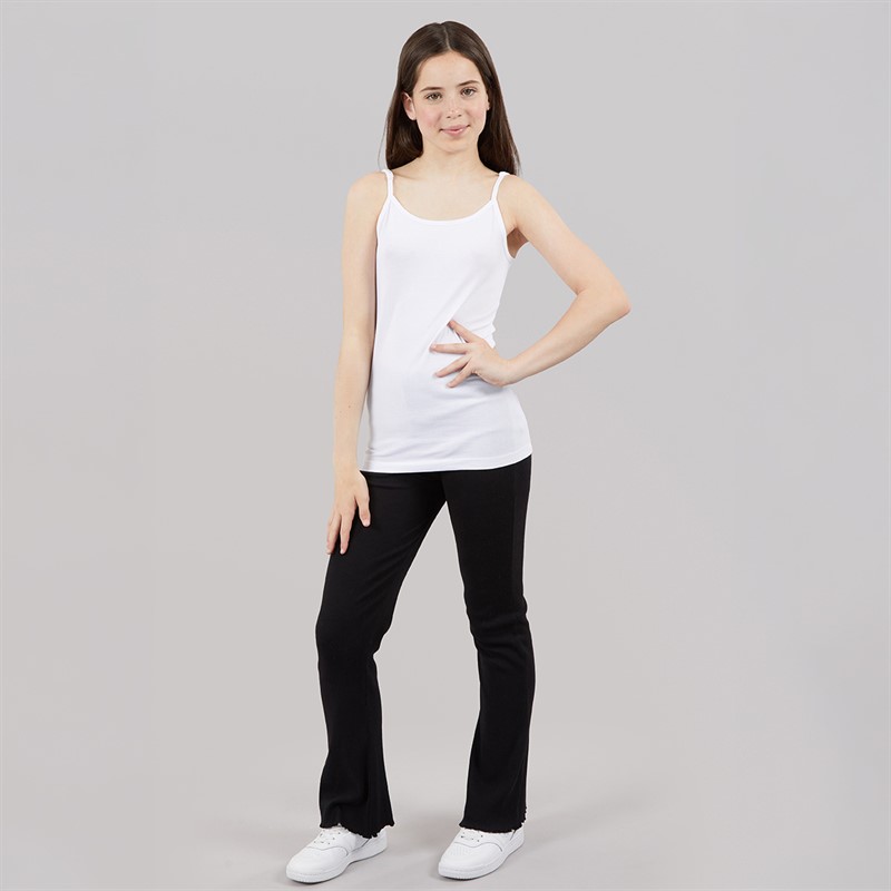 Only Girls Ava Vest Top White