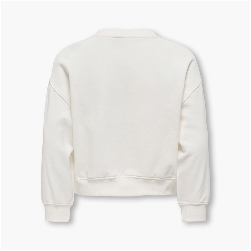 Only Betina bluza dla dziewczynki kolor Cloud Dancer