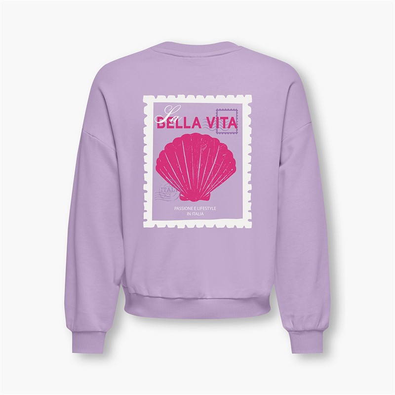 Only Karlie bluza dla dziewczynki kolor Orchid Bloom