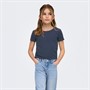Only T-shirt Nella dla dziewczynki kolor Ombre Blue