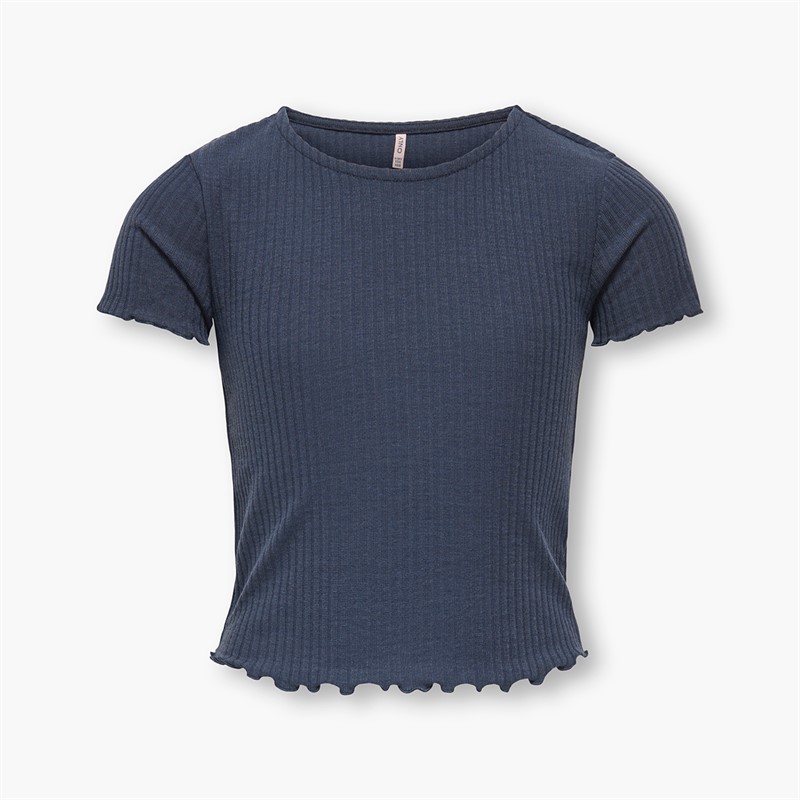 Only T-shirt Nella dla dziewczynki kolor Ombre Blue
