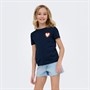 Only Lany-nina T-shirt dla dziewczynki kolor Navy Blazer