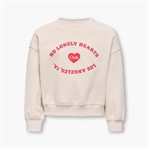Only Betina bluza dla dziewczynki kolor Whitecap Gray