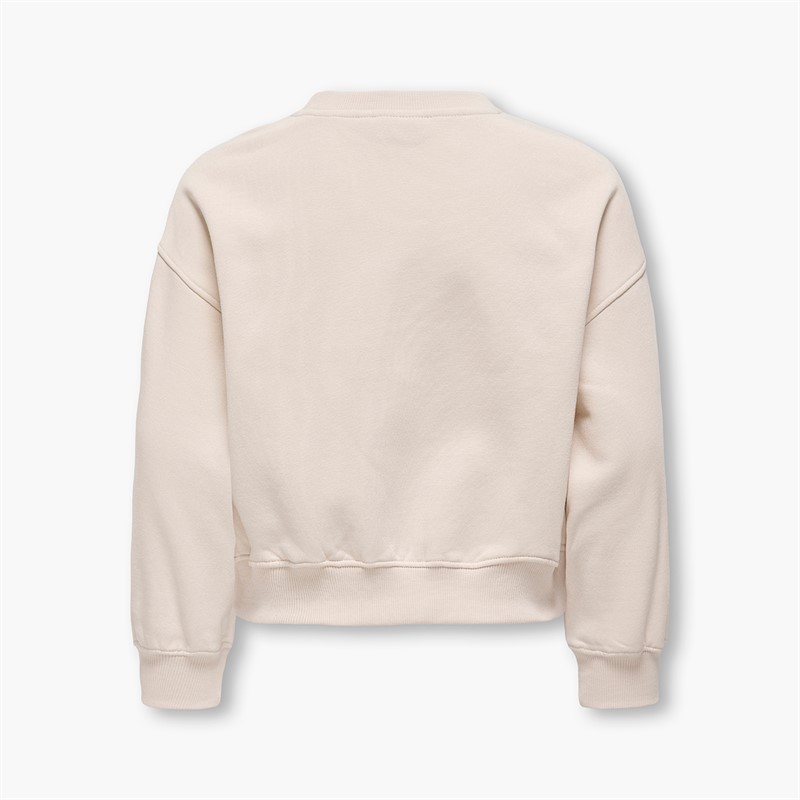 Only Betina bluza dla dziewczynki kolor Whitecap Gray