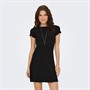 Only Damen Bill Kurzarm Kleid Schwarz