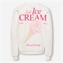 Only Girls Philea Life Sweatshirt Cloud Dancer