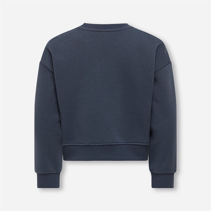 Only Girls Mini Sweat Sweatshirt Ombre Blue