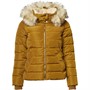 Only Vestes Puffa Femme Moutarde Foncé