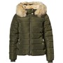 Only Dames Pufferjas Groen