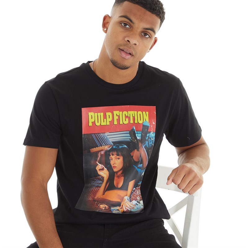 Pulp Fiction Mens T-Shirt Black