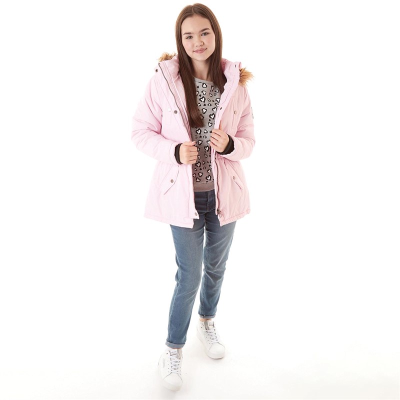 Pindydoll Girls Dream Parka Jacket Fairy Tale Pink