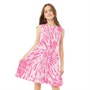 Pindydoll Girls Annalise Tie Dye Dress Pink Tie Dye