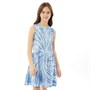 Pindydoll Girls Annalise Tie Dye Dress Blue Tie Dye