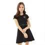 Pindydoll Girls Gillie Dress Black