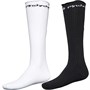 Pindydoll Girls Eve Two Pack Socks Black/White