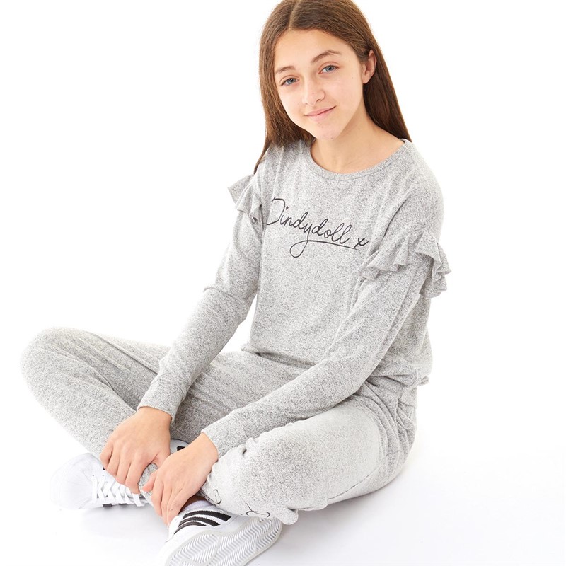 Pindydoll Girls Amy Lounge Set Grey